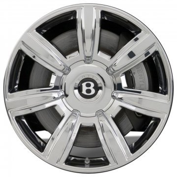7 SPOKE 20" CHROME ALLOY WHEEL 9JX20 (GT, GTC & Flying Spur) (3W0601025AAU)