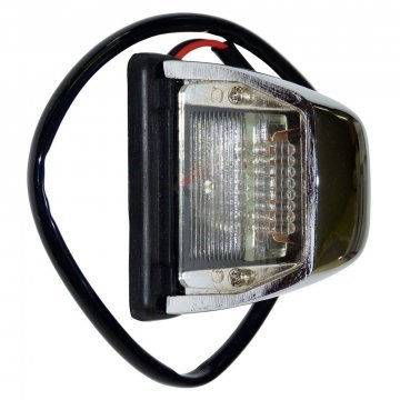 RH NUMBER PLATE LAMP (N America only) (UD19448)
