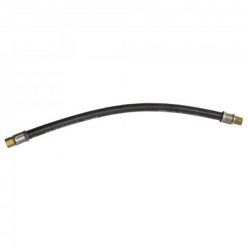 FLEXIBLE HOSE, OIL PRESSURE RELIEF VALVE TO BULKHEAD (SHORT) (RE14793)