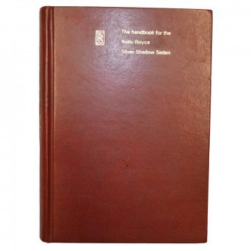 RR SILVER SHADOW SEDAN HANDBOOK (HB-085)