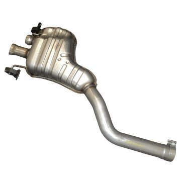RH REAR SPORTS SILENCER (GT & GTC 2012 on V8 only) 3W3253609Q