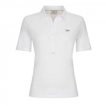 LADIES POLO SHIRT - LARGE (WHITE) (BL1634L)