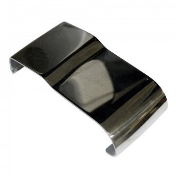 RH REAR BUMPER TOP CORNER COVER (Polished stainless steel) (UT10034PD)