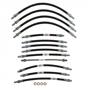 LHD HYDRAULIC FLEXI HOSE KIT (from VIN 7405) (13 hoses) (SSHYDLHKIT2)
