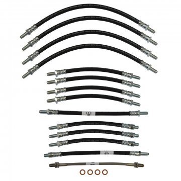 RHD HYDRAULIC FLEXI HOSE KIT (up to VIN 7405) (14 hoses) (SSHYDRHKIT1)