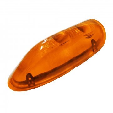 AMBER LENS (Single lens rear lamp) (Lucas L553) (CD2863P)