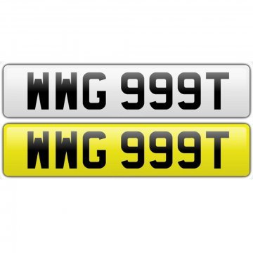REGISTRATION NUMBER - WWG 999T (WWG999T)