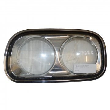 LH HEADLAMP LENS & BEZEL (Rolls Royce) (RHD/ECE) (Rest of World Spec) (PM29034PBU)