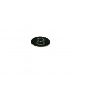 GREEN BENTLEY C POST BADGE (For plynth) (UV42028PA)