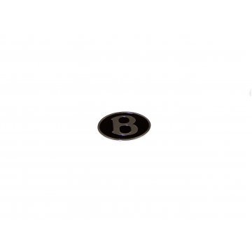 BLACK BENTLEY C POST BADGE (For plynth) (UB72287)