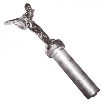 RR FLYING LADY MASCOT & MOUNTING TUBE ASSEMBLY (UB34689A1U)