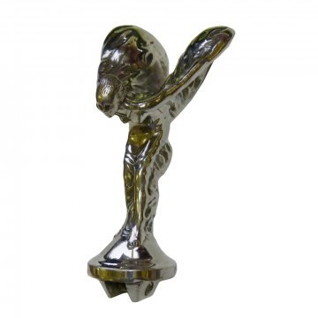 SILVER SERAPH FLYING LADY MASCOT (PS25491PCU)