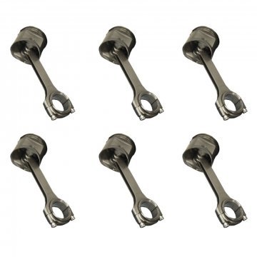 CON ROD SET WITH ARP BOLTS (6) (RE22447SET)