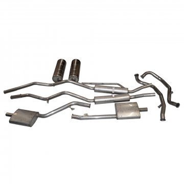 SWB COMPLETE STAINLESS STEEL EXHAUST SYSTEM (EX22-SSSZ)