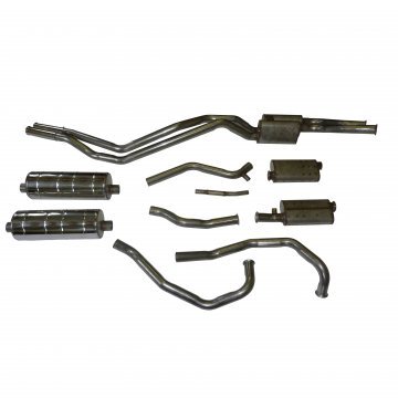 SWB STAINLESS STEEL EXHAUST SYSTEM (From VIN 30001 - 37186) (EX16-SSSY2E)