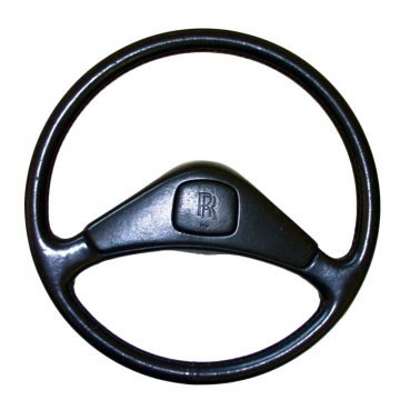 RR TWO SPOKE BLACK STEERING WHEEL (RH3159U)