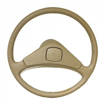 RR TWO SPOKE BEIGE STEERING WHEEL (UB77461)
