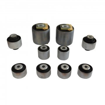 SUSPENSION BUSH KIT (10 bushes - aluminum lower straight arm) (ALLOYARMBUSHKIT)