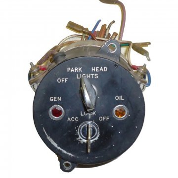 IGNITION SWITCHBOX (VIN 9001 to 13753 - without fog lamps) (UD16807SXU)
