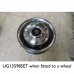SET OF 4 OUTER HUB CAPS (Corniche, Wraith 1970-80 & Spur 1980-1989) (UG13598SET)