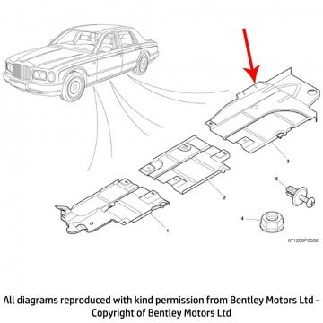 RH REAR UNDERSHEET (PB29938PD)