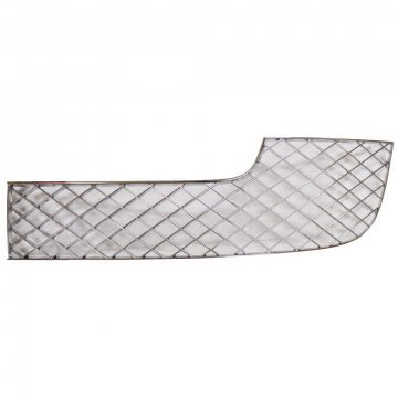 LH INNER BUMPER CHROME GRILLE (GT & GTC W12 - Bright Chrome) (3W3807681H)